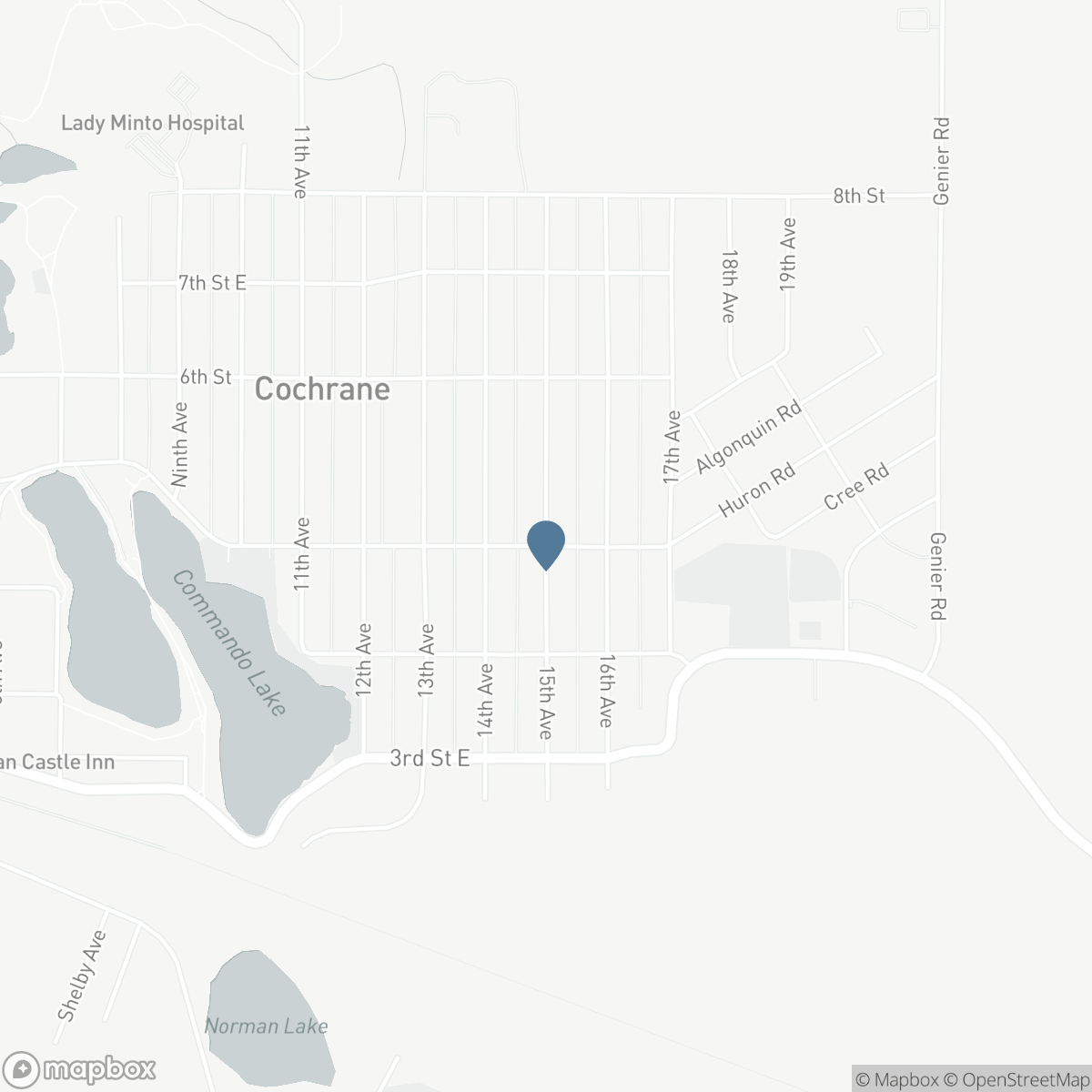 107 FIFTEENTH AVENUE, Cochrane, Ontario P0L 1C0